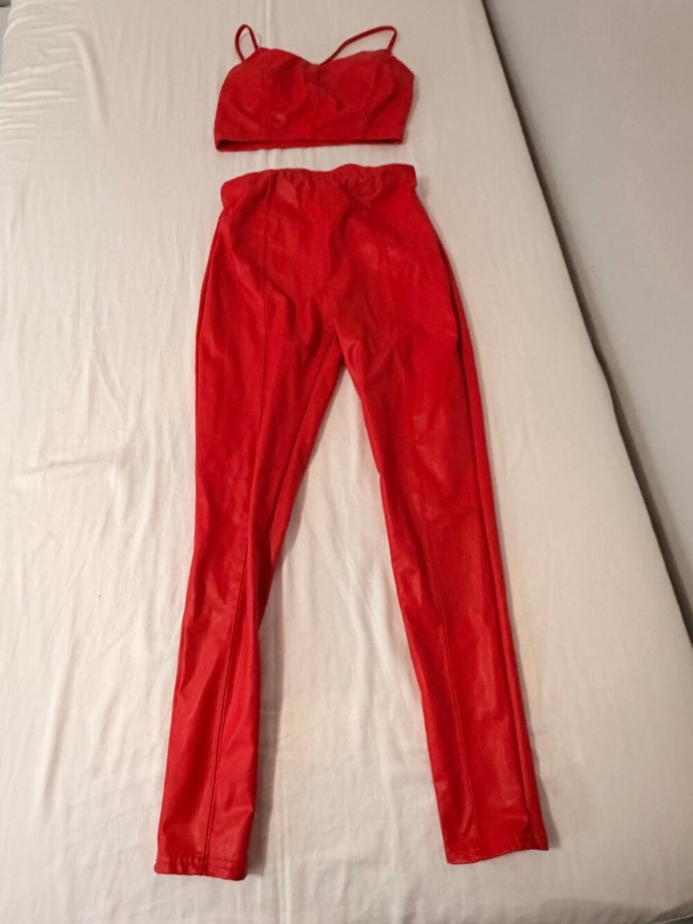 Red Leather Set